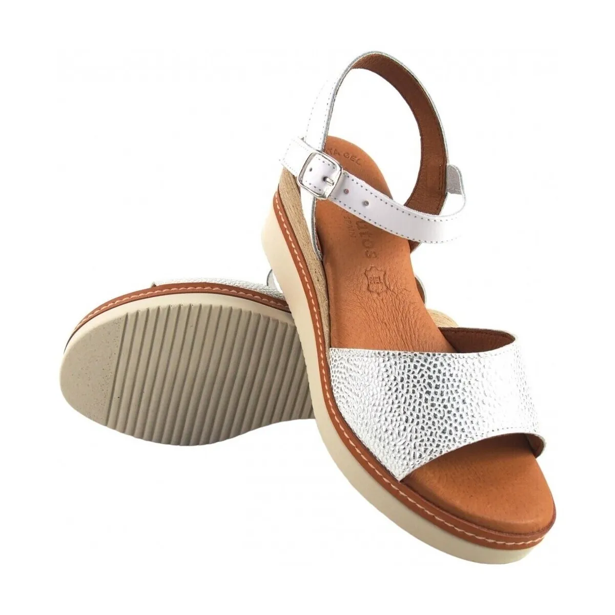 Sandalia señora  569 blanco