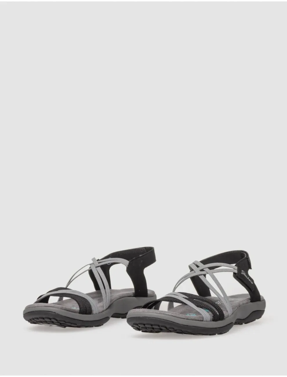 SANDALIA SKECHERS REGGAE SLIMTAKES TWO NEGRO