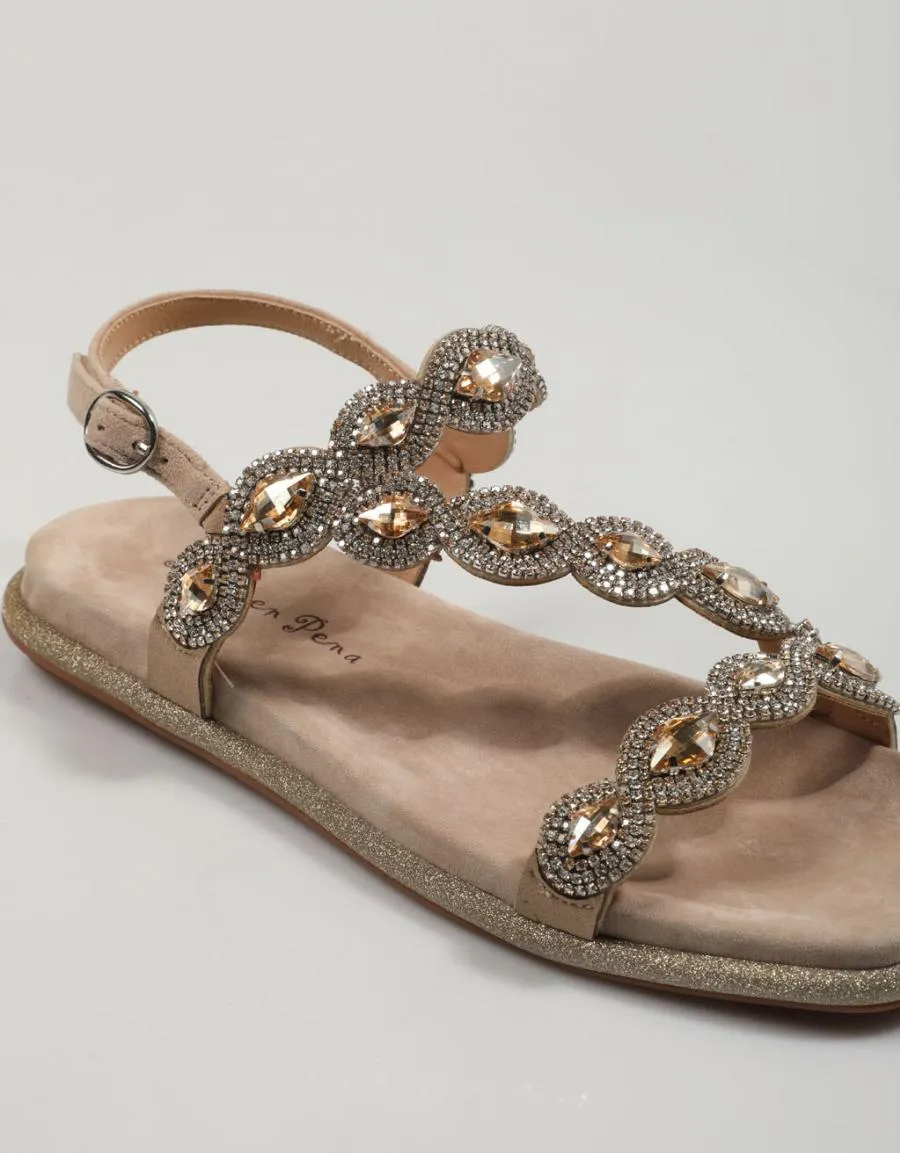  sandalias ALMA EN PENA 381 en Taupe 82397