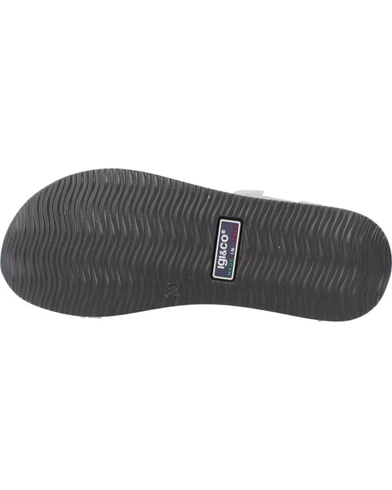 SANDALIAS DE MUJER IGI&CO IGICO CAP LAM RAMNAP 5677711 BLANCO GRIS