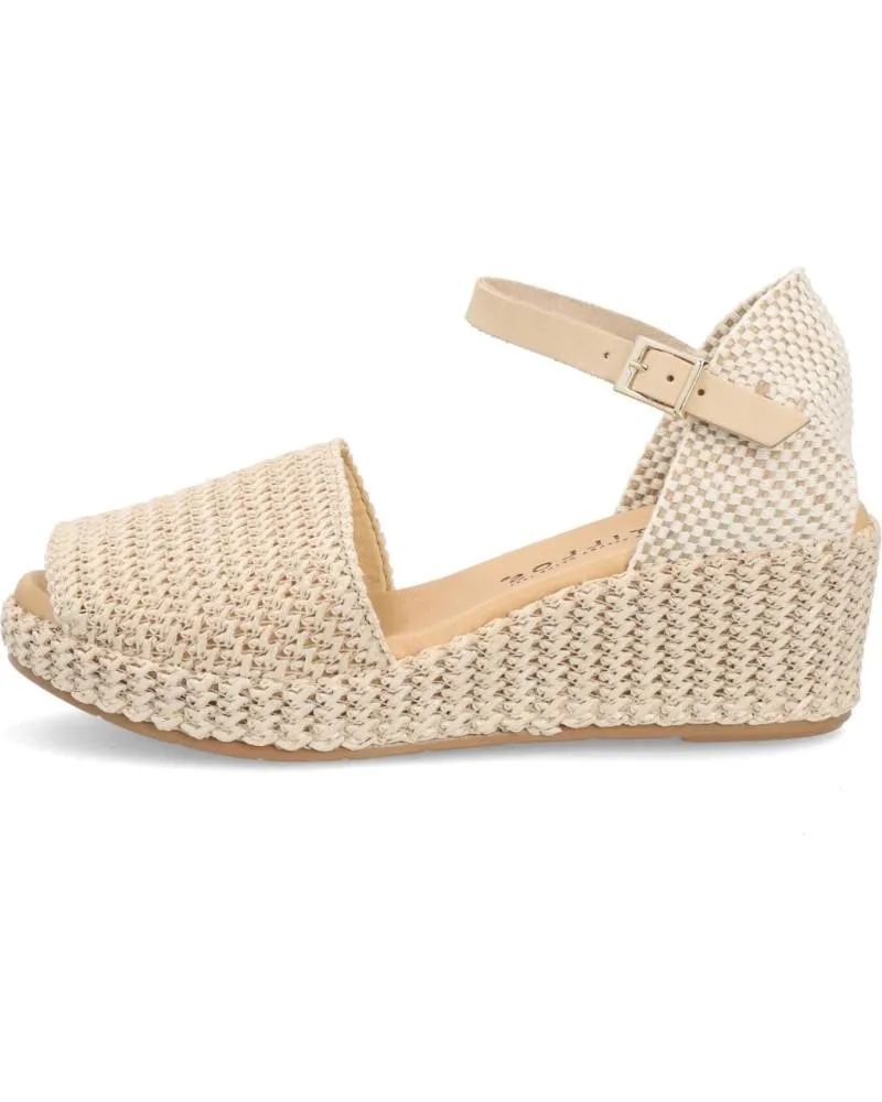 Sandalias PITILLOS  de Mujer MODELO 5 501  NATURAL