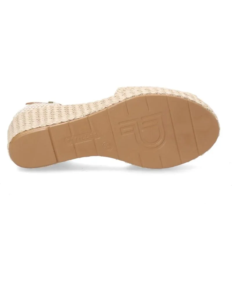 Sandalias PITILLOS  de Mujer MODELO 5 501  NATURAL