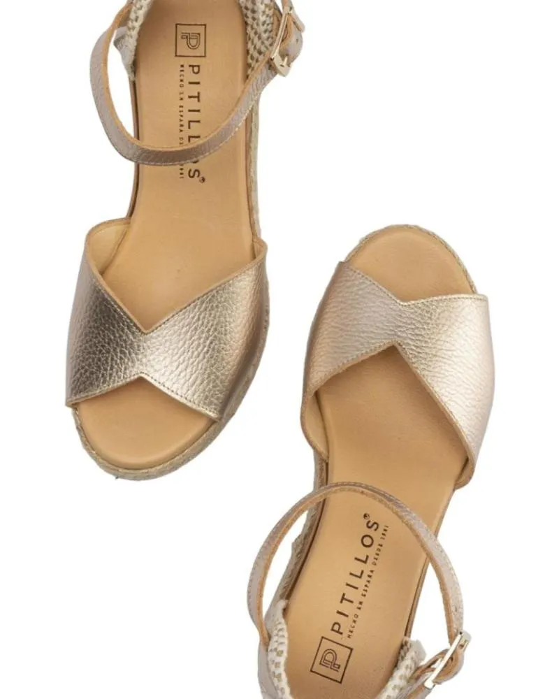 Sandalias PITILLOS  de Mujer MODELO 5 521  ORO