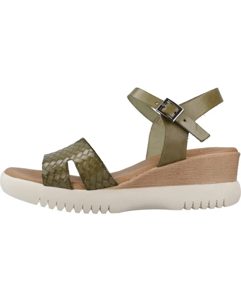 Sandalias PORRONET  de Mujer SANDALIAS MUJER MODELO 3026P COLOR VERDE  KAKI