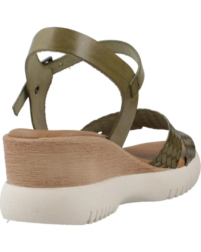 Sandalias PORRONET  de Mujer SANDALIAS MUJER MODELO 3026P COLOR VERDE  KAKI
