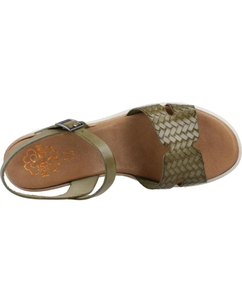 Sandalias PORRONET  de Mujer SANDALIAS MUJER MODELO 3026P COLOR VERDE  KAKI