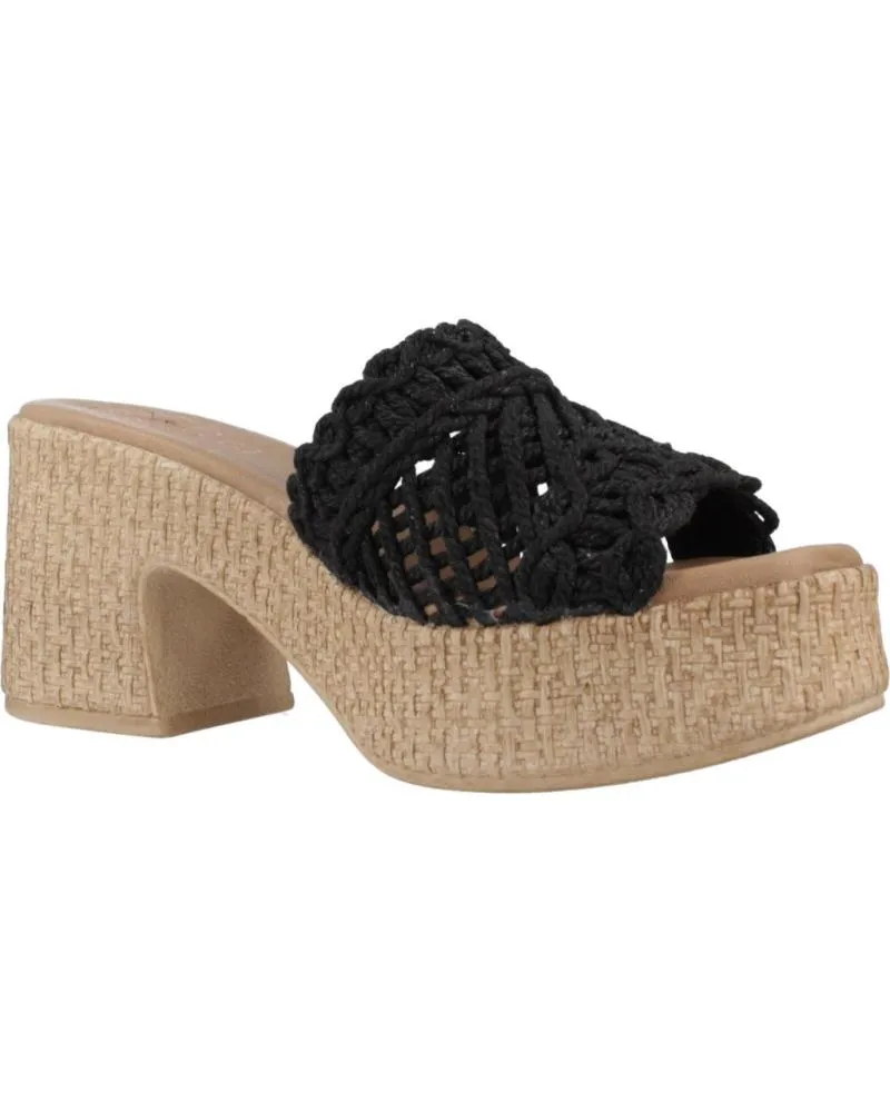 Sandalias PORRONET  de Mujer SANDALIAS MUJER MODELO 3064P COLOR  NEGRO