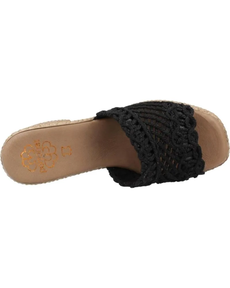 Sandalias PORRONET  de Mujer SANDALIAS MUJER MODELO 3064P COLOR  NEGRO