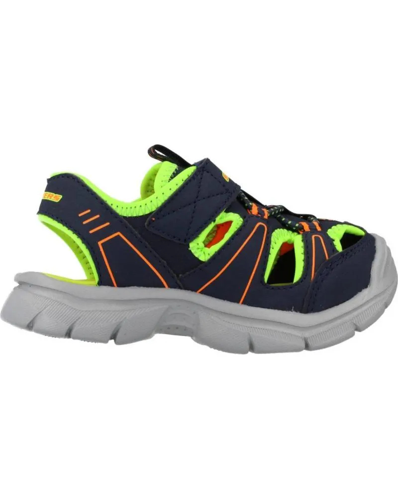 Sandalias SKECHERS  de Niño SANDALIAS NINO MODELO RELIX COLOR AZUL  NVLM