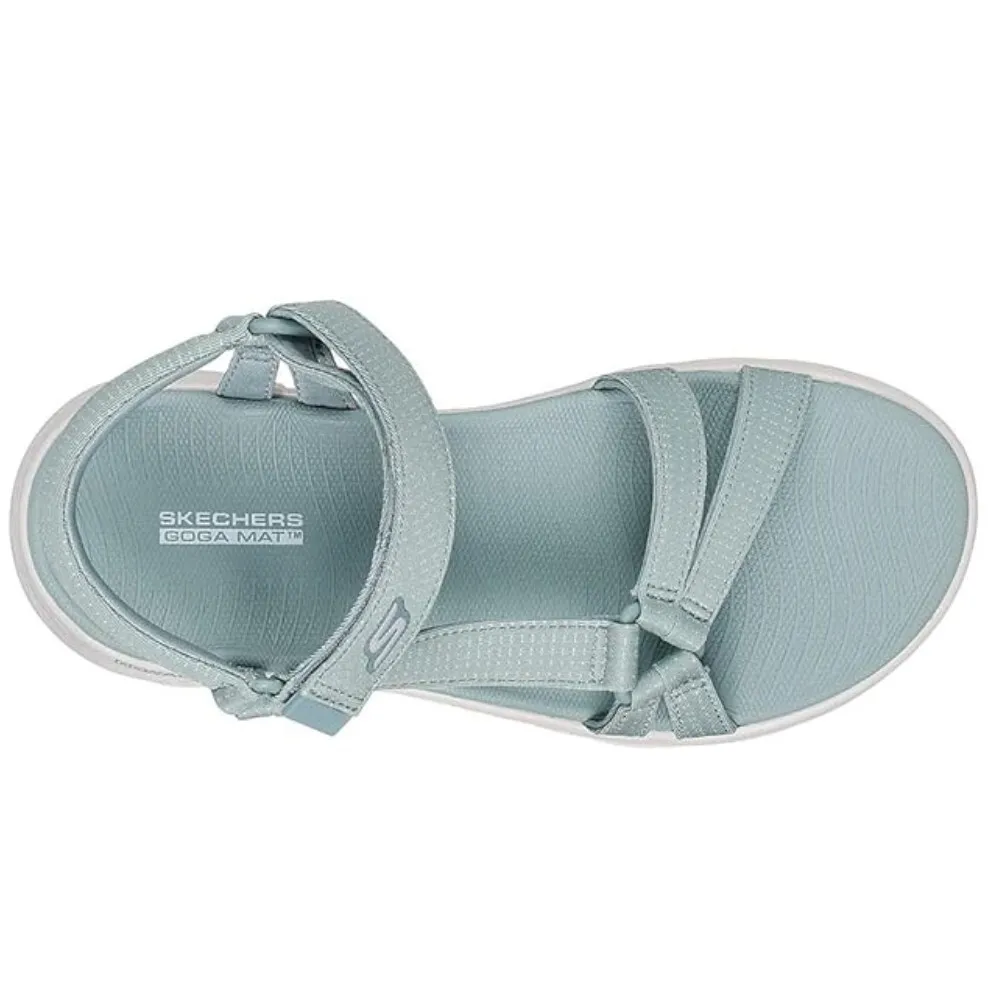 SANDALIAS SKECHERS GO WALK FLEX SUBLIME VERDE SAGE SANDAL 141451SAGE
