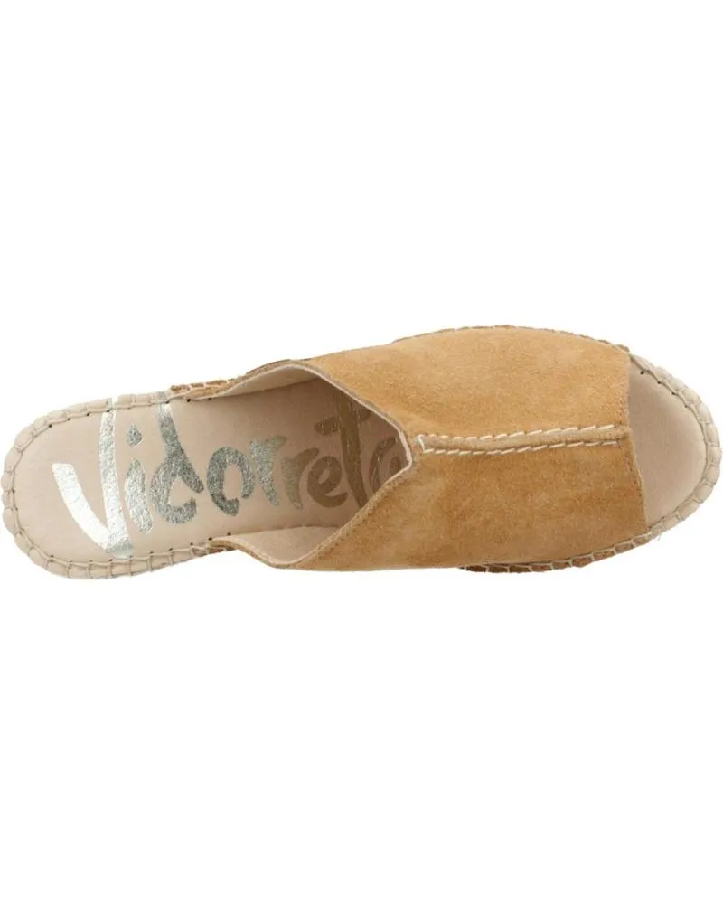 Sandalias VIDORRETA  de Mujer SANDALIAS MUJER MODELO 37000SRDO4 COLOR MARRON  CUERO