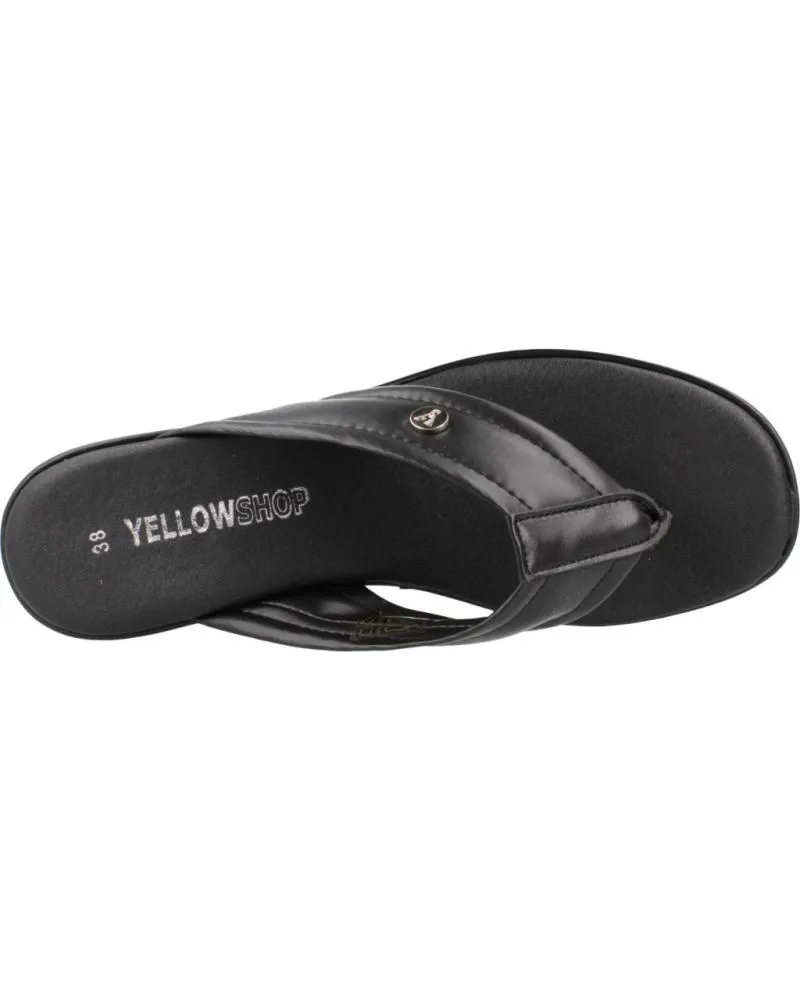 Sandalias YELLOW  de Mujer SANDALIAS MUJER MODELO LIZZIE COLOR  NEGRO