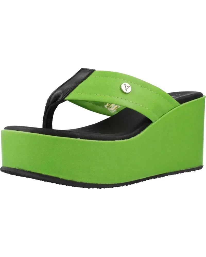Sandalias YELLOW  de Mujer SANDALIAS MUJER MODELO LIZZIE COLOR VERDE  CLOROFILA