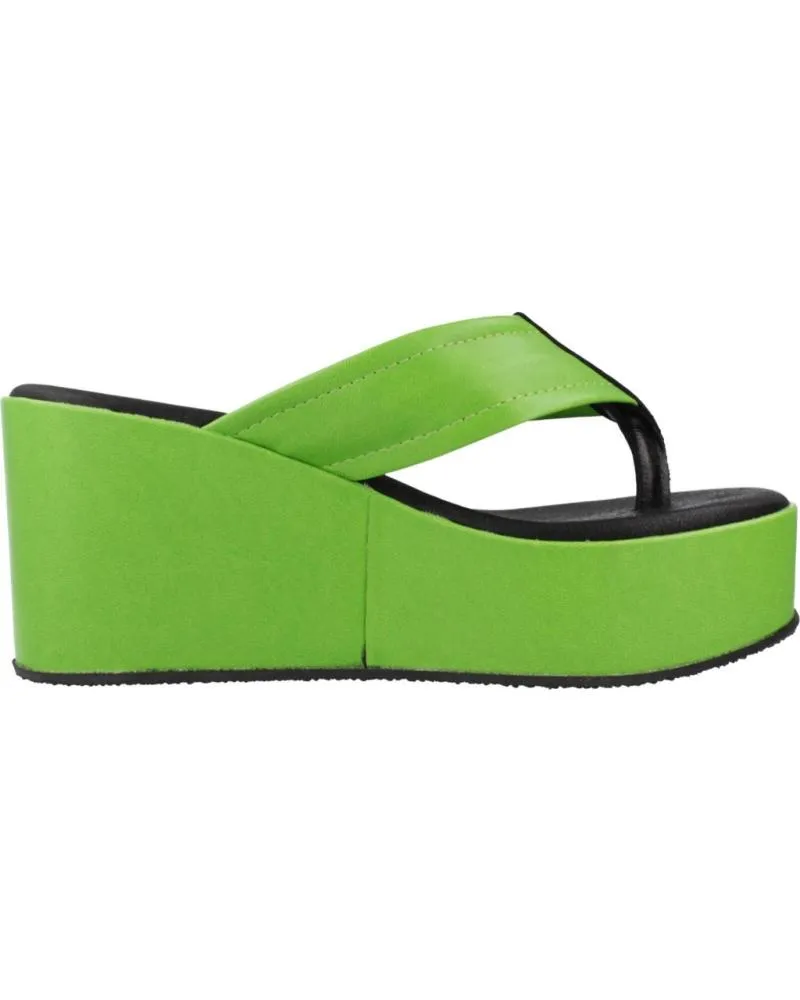 Sandalias YELLOW  de Mujer SANDALIAS MUJER MODELO LIZZIE COLOR VERDE  CLOROFILA