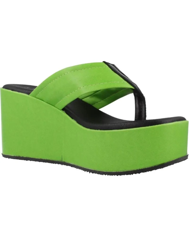 Sandalias YELLOW  de Mujer SANDALIAS MUJER MODELO LIZZIE COLOR VERDE  CLOROFILA
