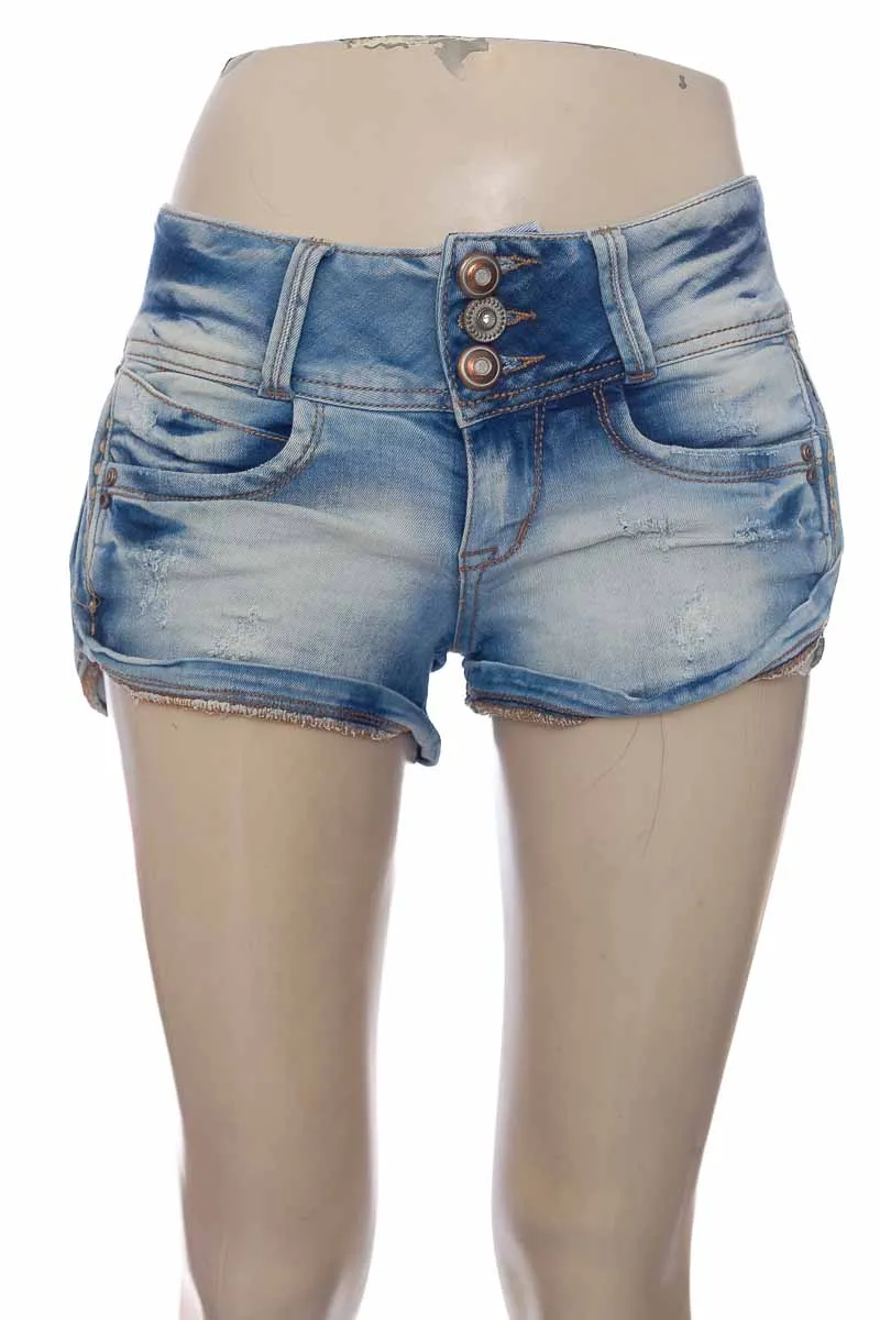 SHORT COLOR AZUL  KAROSHE