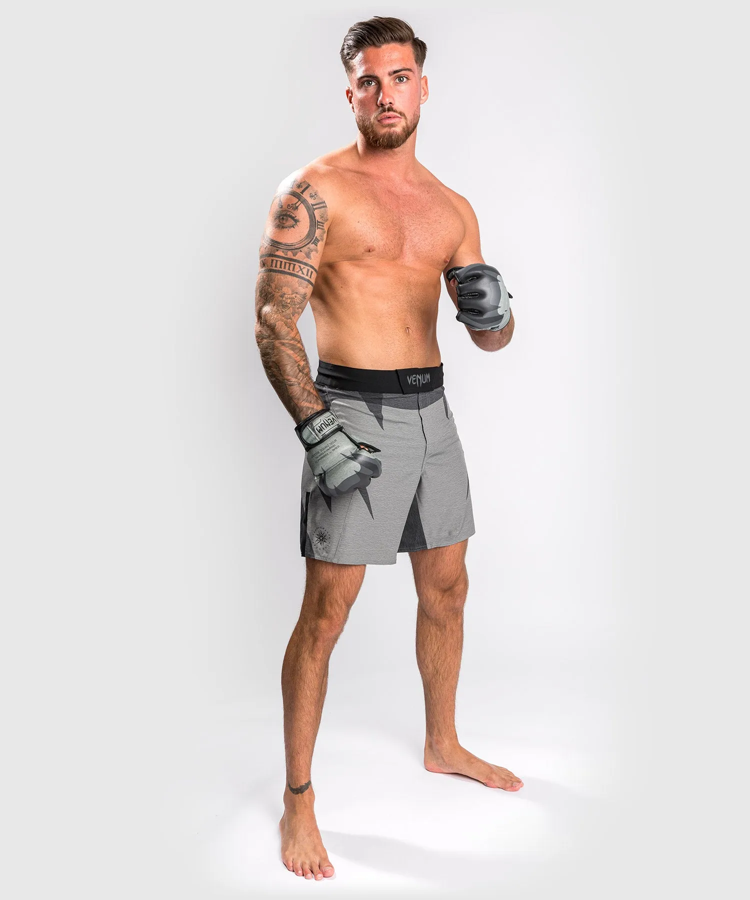 SHORTS DE COMBATE VENUM STONE  VERDE MINERAL