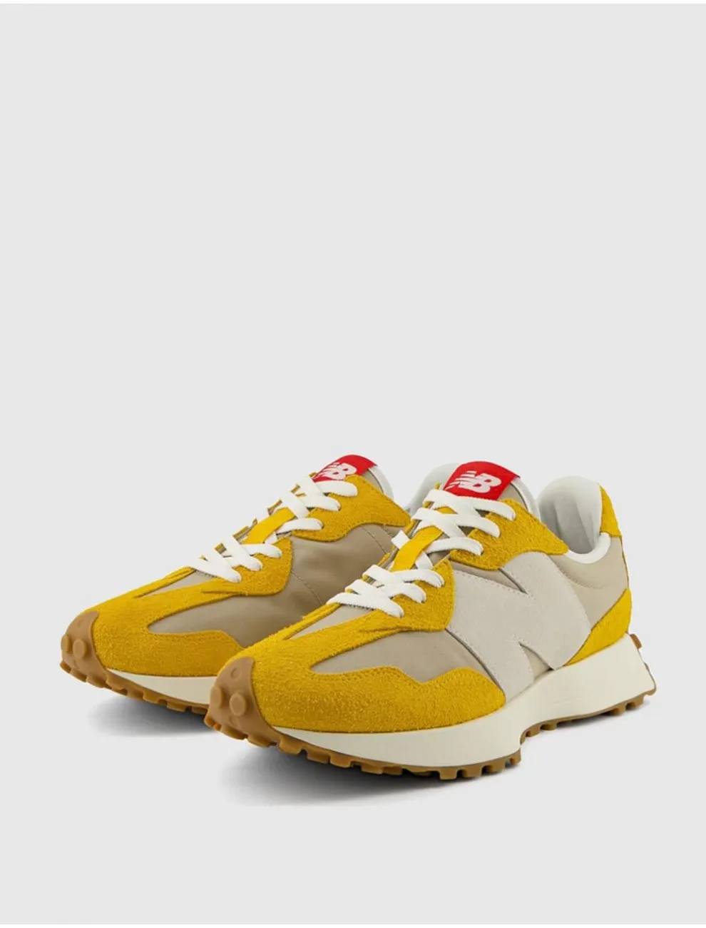 Sneaker New Balance U327 Beig/amarillo