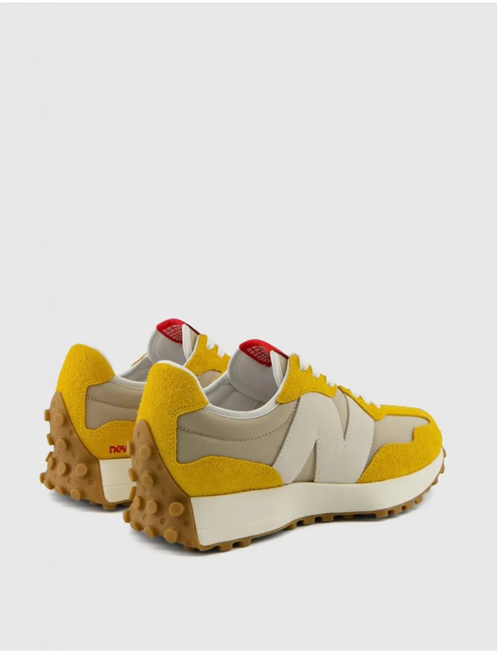 Sneaker New Balance U327 Beig/amarillo