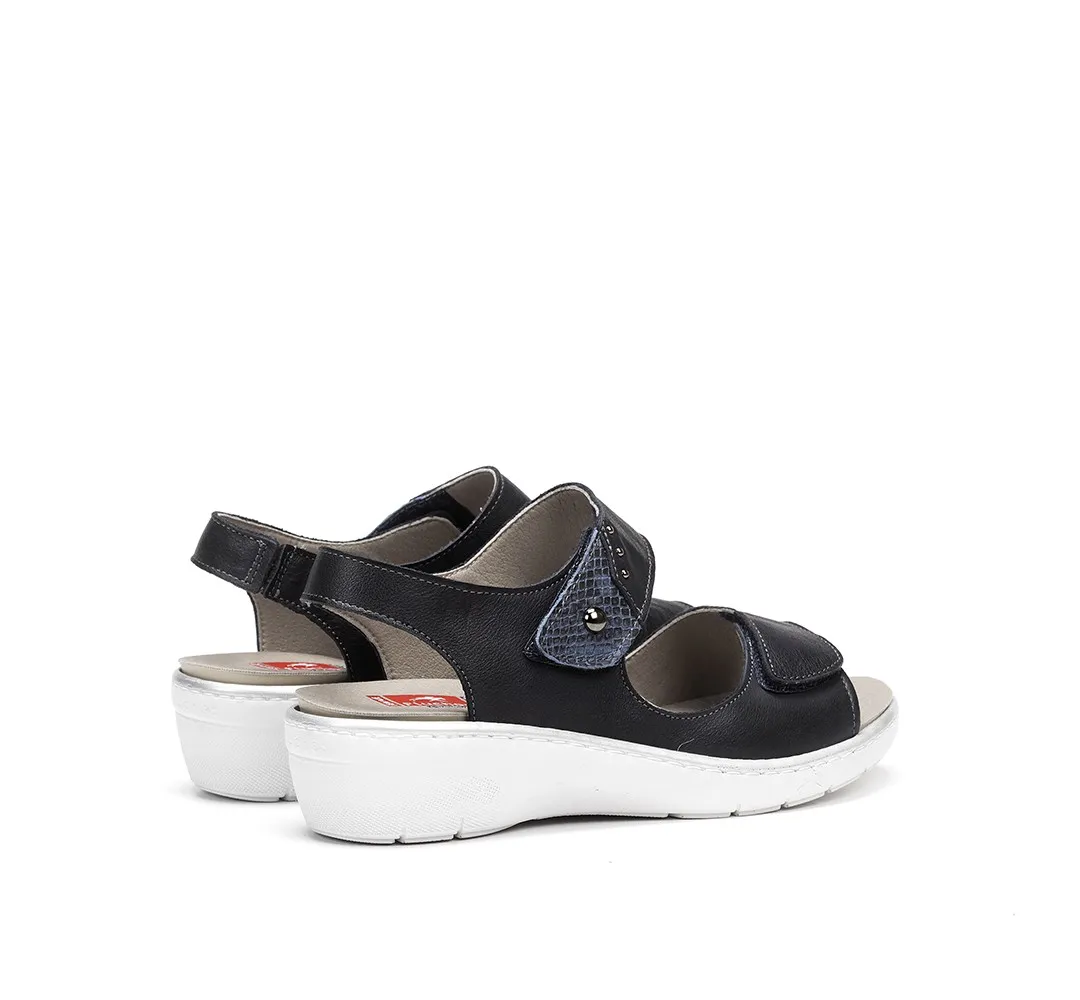 SOLLY F0763 Sandalia Azul