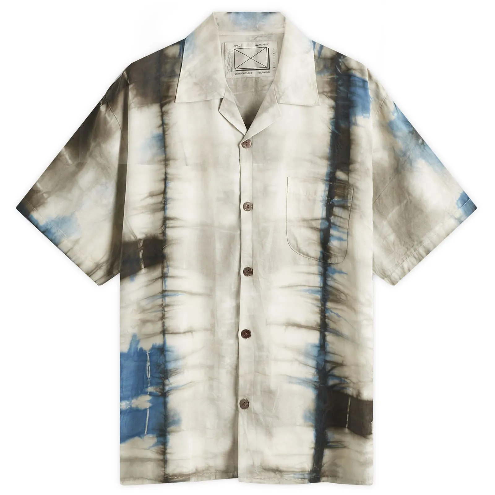 Space Available Tie Dye Vacation Shirt With Print
