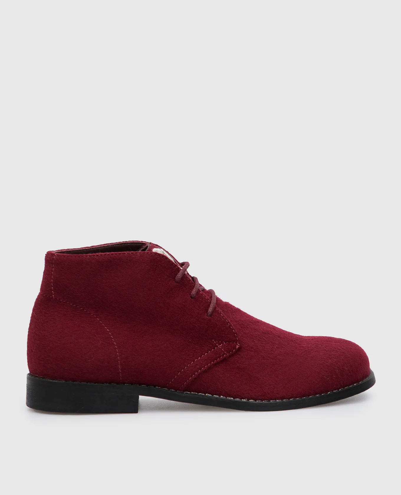 Stefano Ricci Children's burgundy cashmere deserts