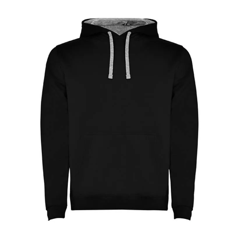 Sudadera de niño con capucha bicolor