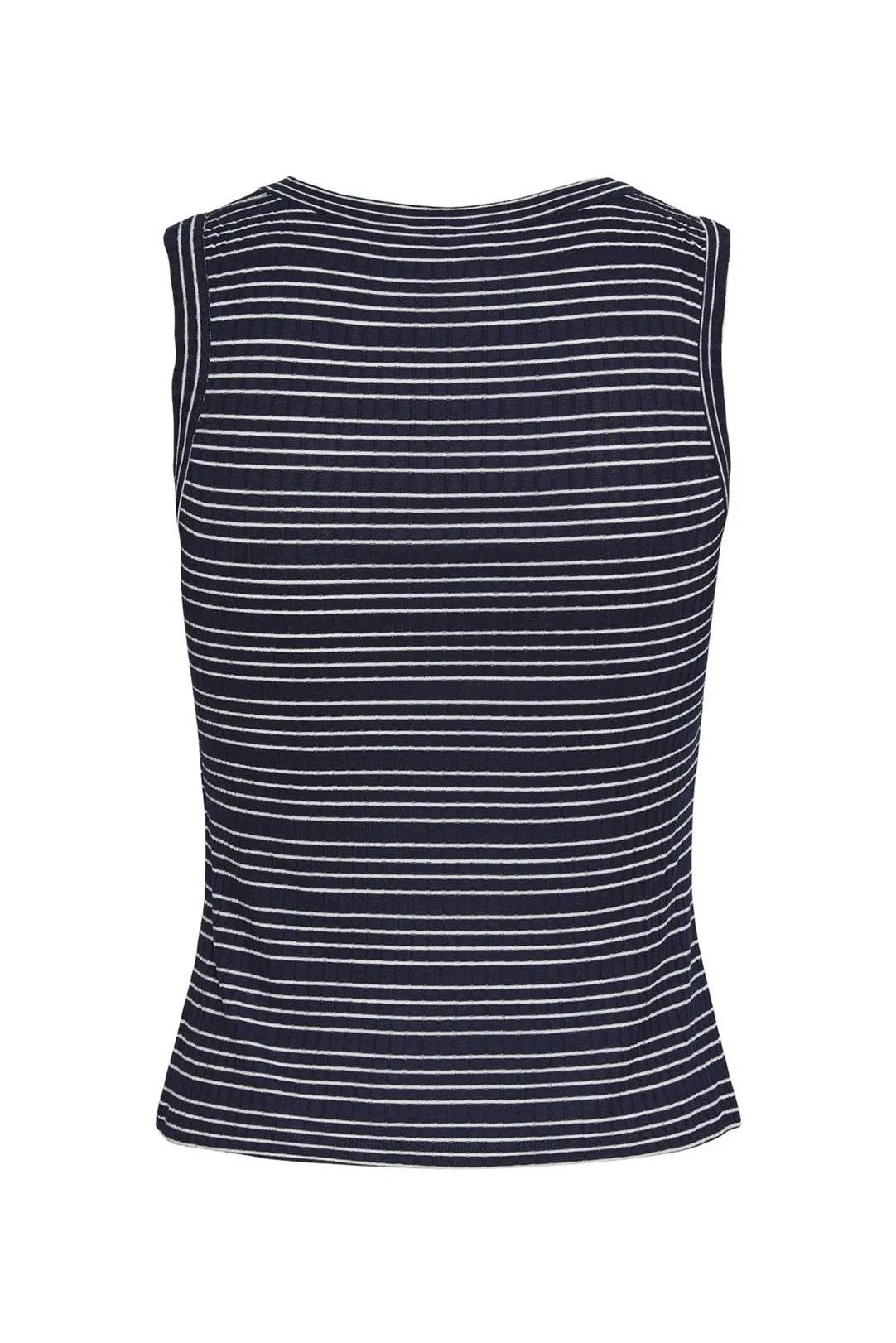 TANK TOP RAYAS PCKIANE AZUL MARINO
