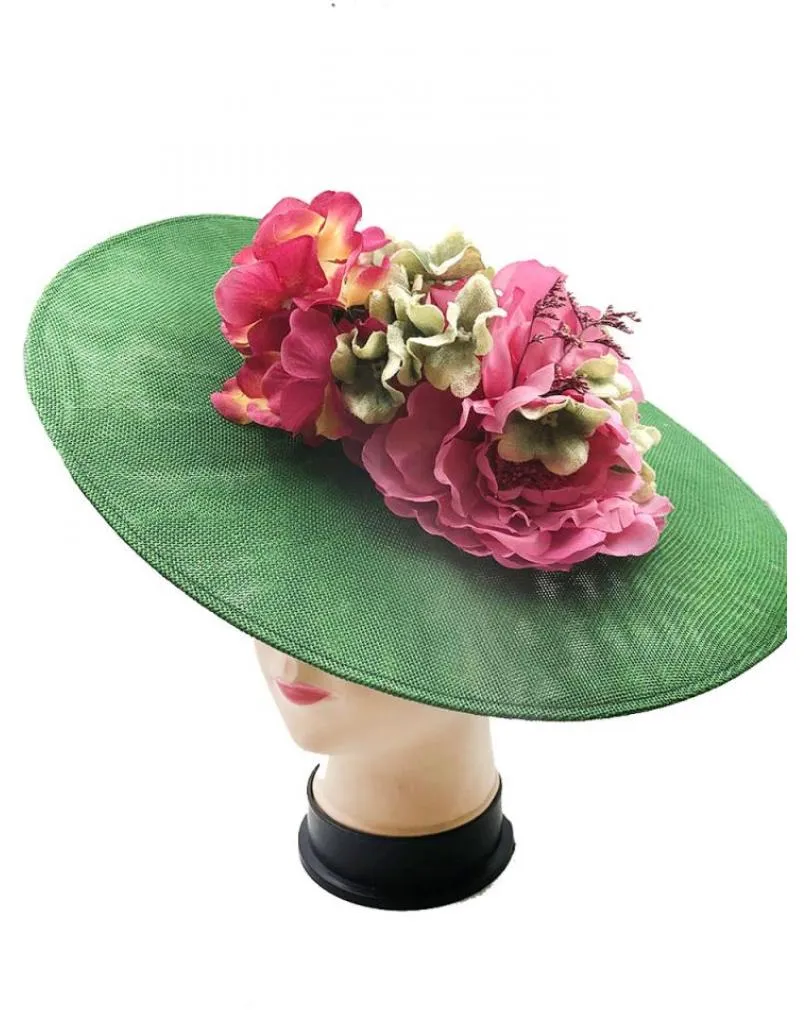 TOCADOS PARA BODAS VERDES Y FUCSIAS PARA TRAJES DE MAÑANA