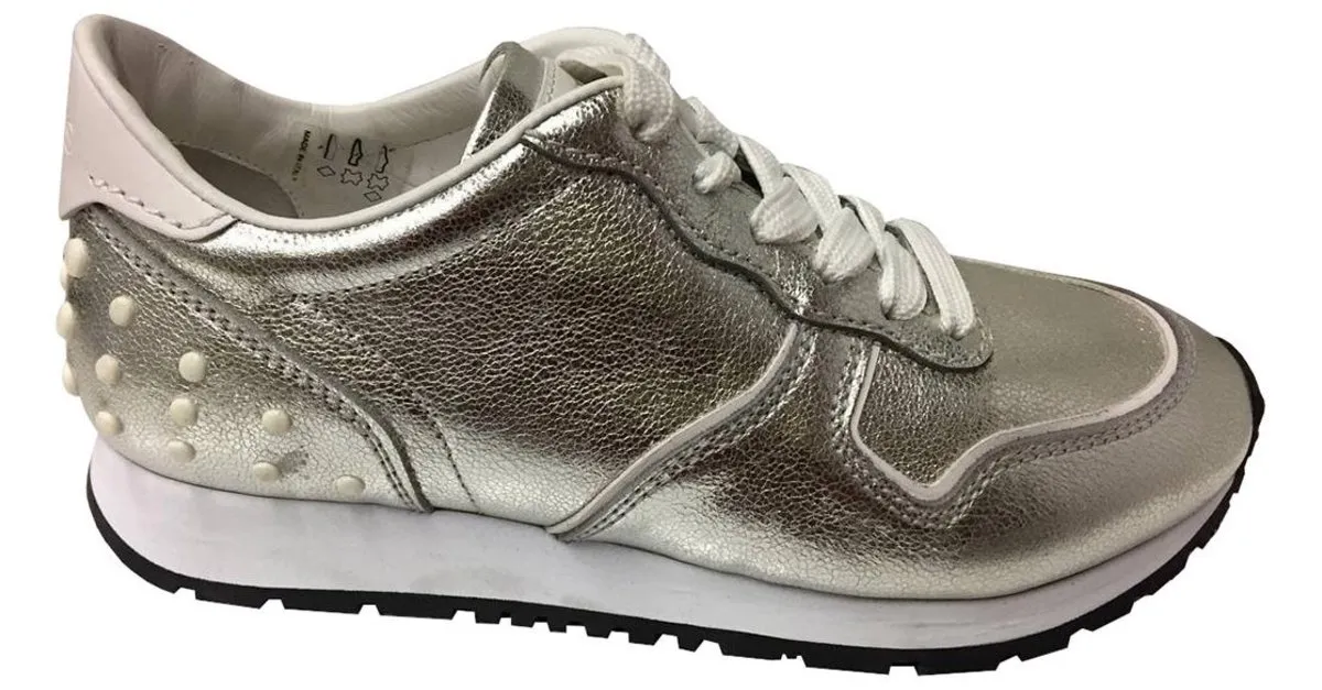 Tod's Zapatillas Plata 