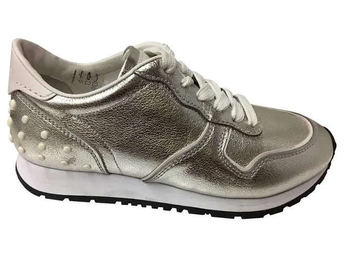 Tod's Zapatillas Plata 