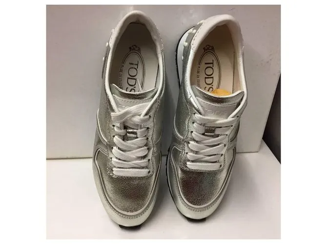 Tod's Zapatillas Plata 