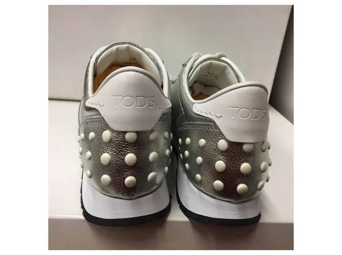 Tod's Zapatillas Plata 