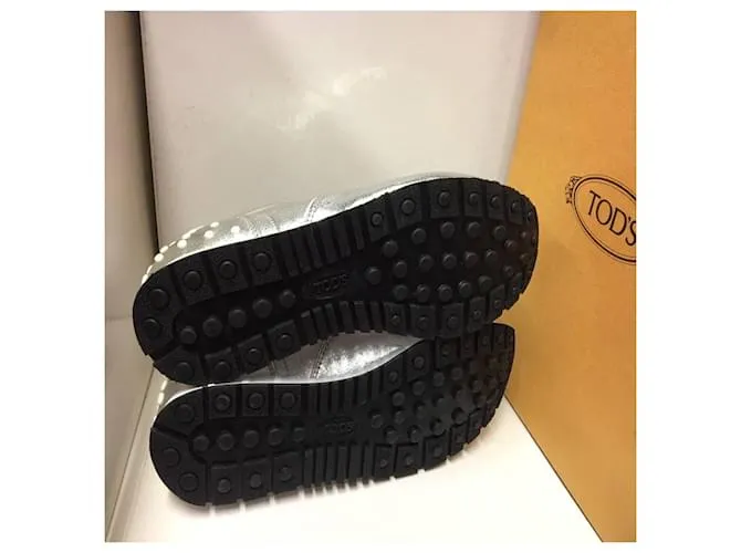 Tod's Zapatillas Plata 