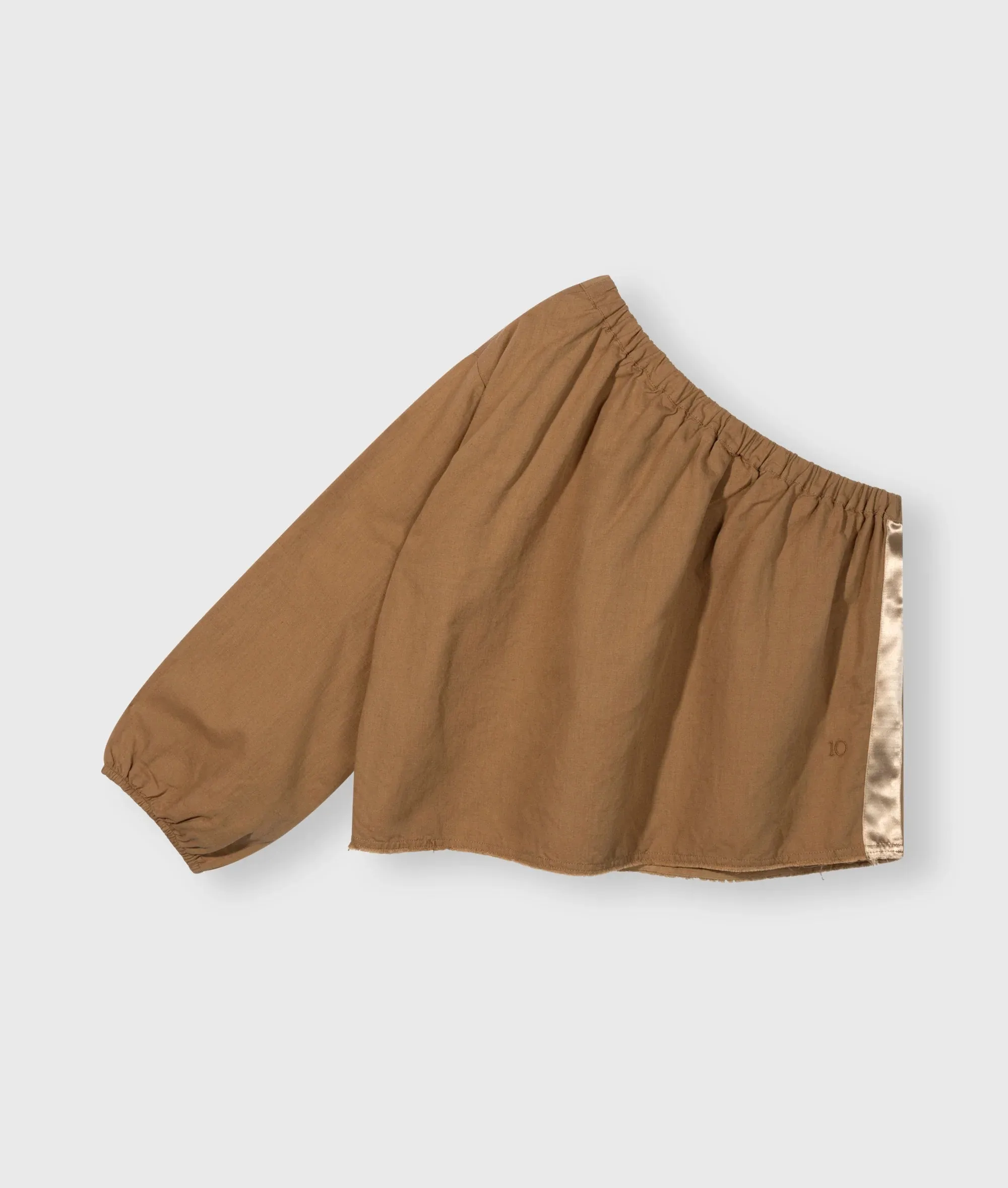 TOP CON UN SOLO HOMBRO DE 10DAYS  GRIS