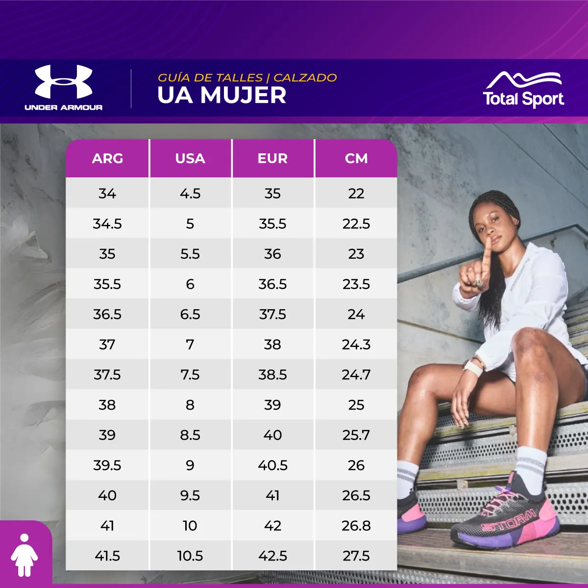 Under Armour Zapatillas W Hovr – Mujer – 3026141001