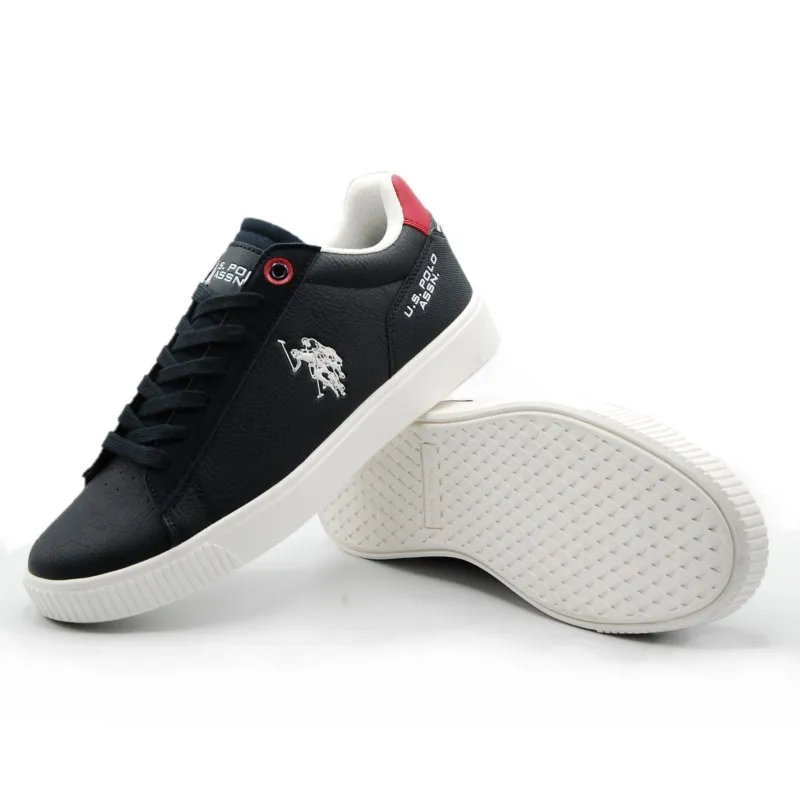 U.S.POLO ASSN. TYMES006 Azul y crema Deportivo casual cordones mujer