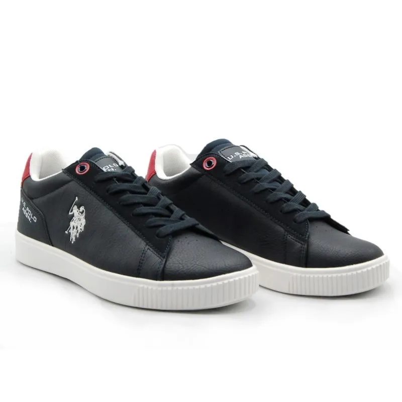 U.S.POLO ASSN. TYMES006 Azul y crema Deportivo casual cordones mujer