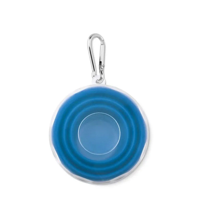 Vaso plegable de silicona
