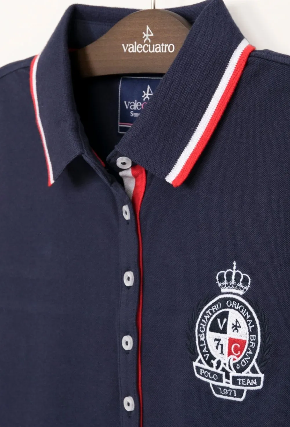 Vestido modelo escudo azul marino