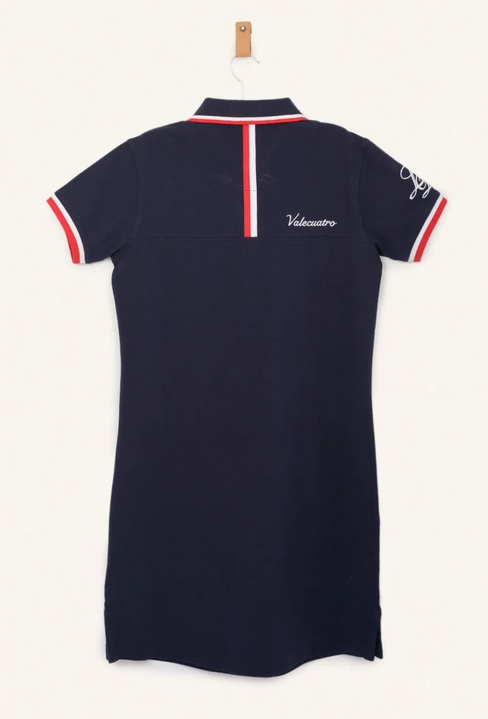 Vestido modelo escudo azul marino