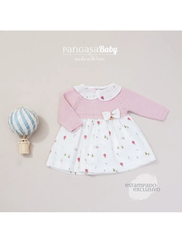 Vestido modelo globos de Pangasa