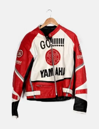 YAMAHA Chaqueta motorista piel