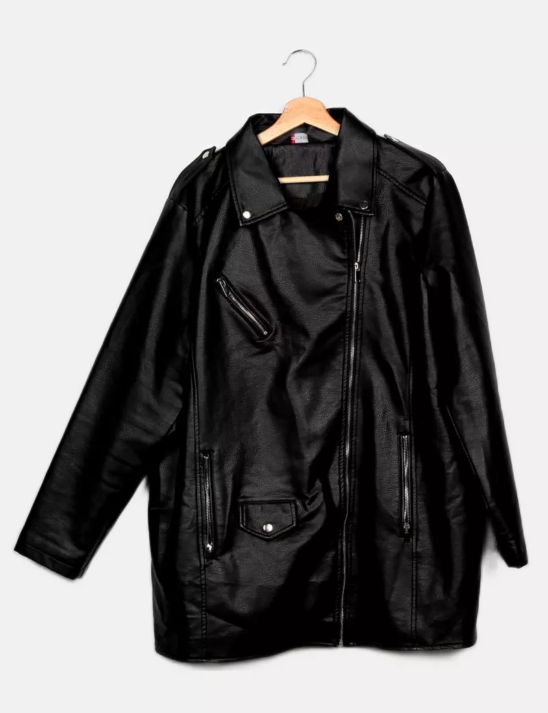 YOURS Chaqueta biker Polipiel