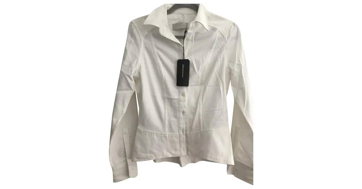 Zadig & Voltaire Tops Blanco 