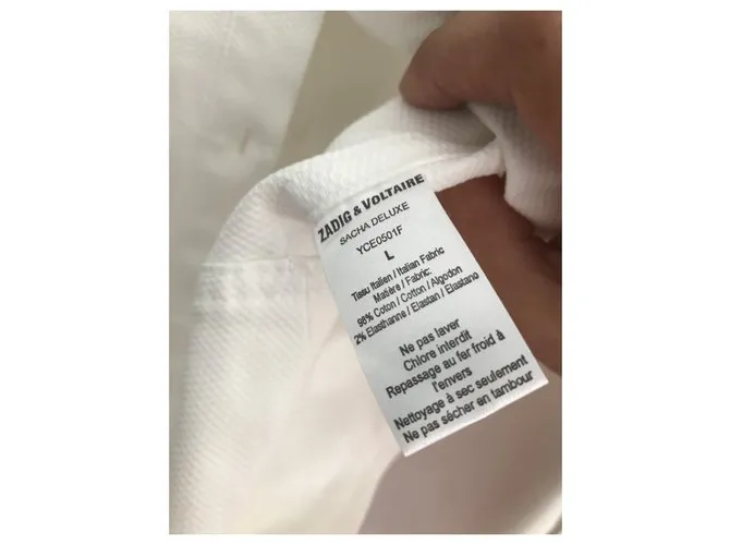 Zadig & Voltaire Tops Blanco 