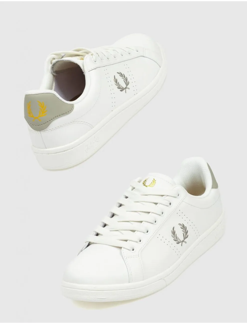 Zapatilla Urbana Fred Perry B721 B6312 Blanco