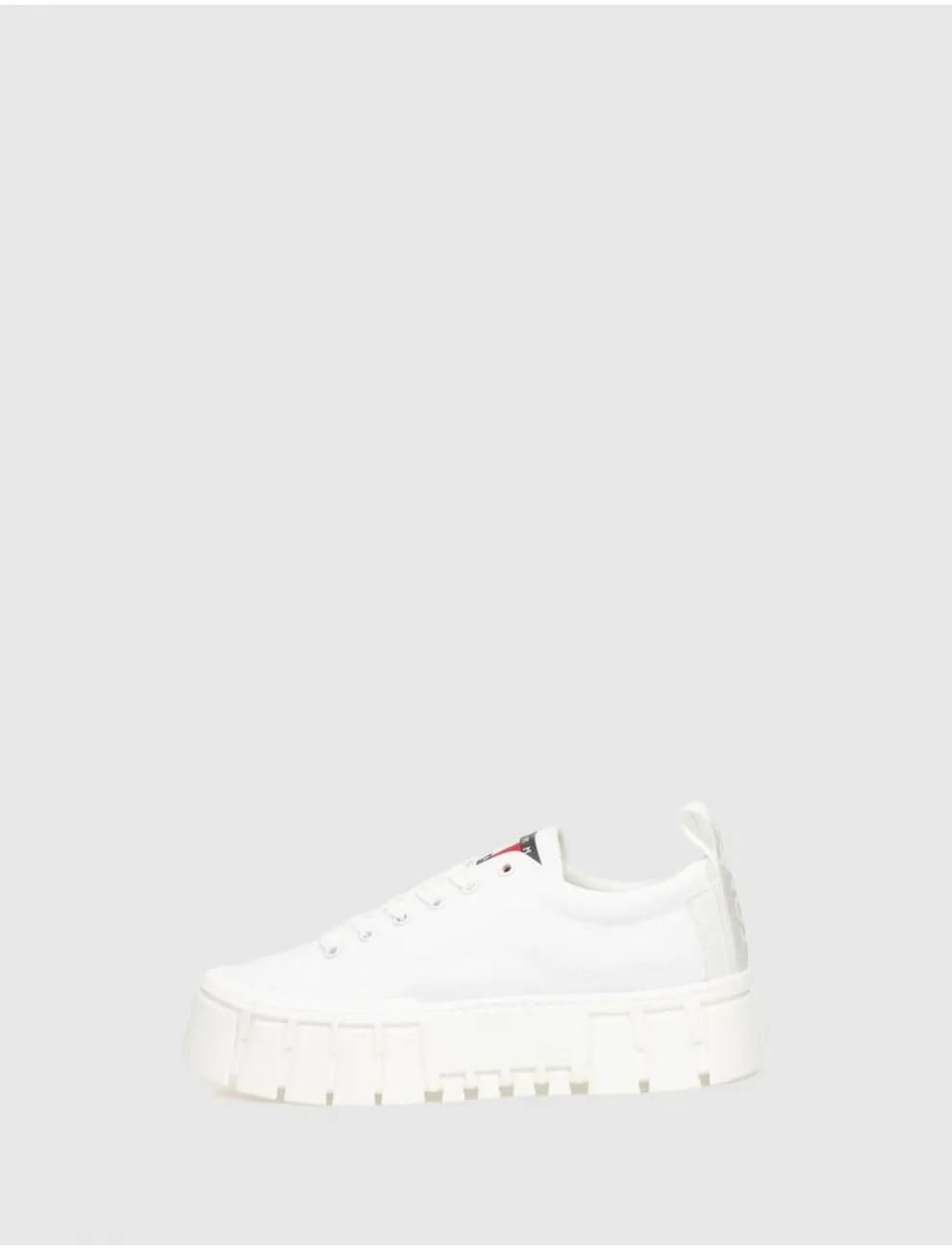 Zapatilla Urbana Tommy Hilfiger Vulc Flatform Lc Blanco
