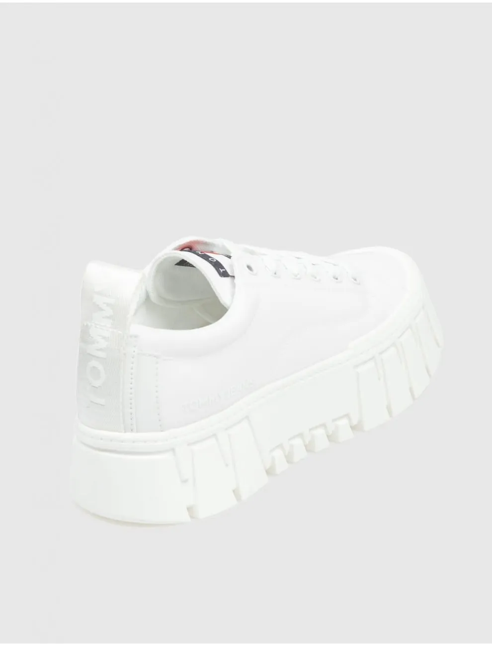 Zapatilla Urbana Tommy Hilfiger Vulc Flatform Lc Blanco