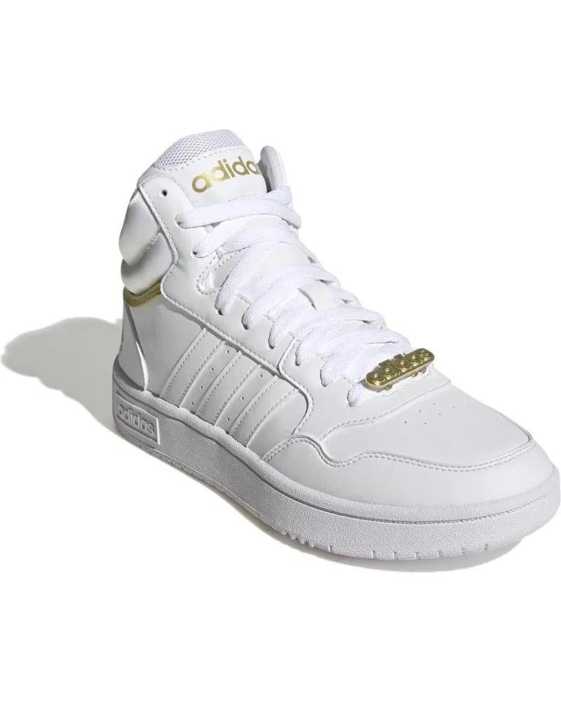 Zapatillas deporte ADIDAS  de Mujer DEPORTIVO MUJER HOOPS 3 0 MID GY4752  BLANCO